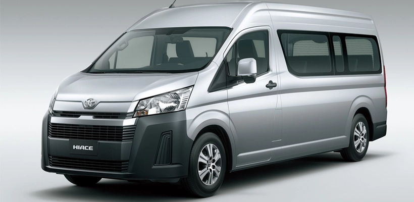 "Toyota HiAce – Reliable and Spacious Van for Comfortable Hajj & Umrah Travel"